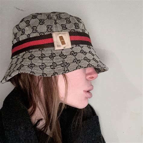 fake gucci hats cheap|authentic gucci bucket hat.